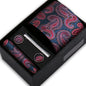 Classic Mens Tie Set Paisley Hanky Cufflinks In Gift Box Jacquard Woven Neckties Set For Men Formal Wedding Fashion Accessories