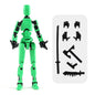 13 Action Figure Titan Multi-Jointed Movable Shapeshift Robot T13 Action Mannequin Character and Dog Figure Toys gifts for kids