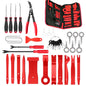 Car Trim Removal Tool Set for Car Audio Dash Door Panel Window Molding Auto Clip Pliers Fastener Remover Pry Tool Kit