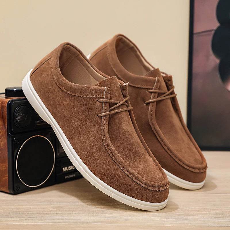 Outdoor Men Casual Shoes Fashion Comfortable Man Loafers Non-slip Walking Sneakers New Breathable Lightweight Lazy Driving Shoes