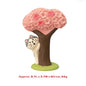 Sakura Series Miniature Zakka Japanese Style Cute Handmade Cat Rabbit Bird Figurines Resin Ornament Desktop Car Home Decor Gifts