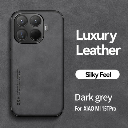For Xiaomi 15T Pro 5G Case Soft Leather Magnetic Holder Phone Case For Xiomi Xiaomy Mi15T Mi 15T 15 T Pro Shockproof Back Cover