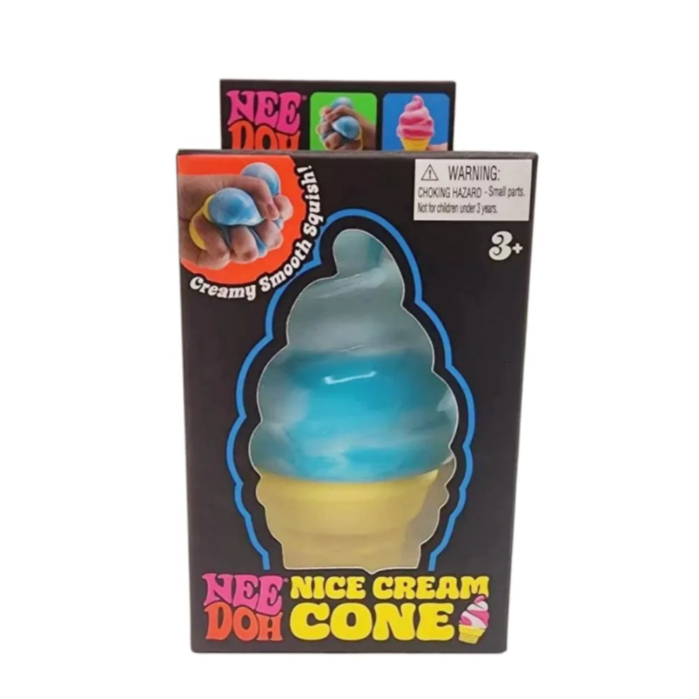New Schylling Needoh Ice Cream Sensory Toy, Squeeze Stress Relief Blocks, Stress Reduction, Puzzle Solving Emotional Regulation