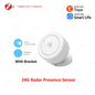 Zigbee 24G Mmwave Radar Presence Sensor Optional Temperature Humidity Brightness Motion Detector Work With Zigbee2mqtt TUYA Hub