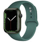 Silicone Band For Apple Watch straps 49mm 40mm 44 mm 45mm 46mm 42mm 41mm 38mm sports bracelet iWatch series 10 9 8 3 SE ultra 2