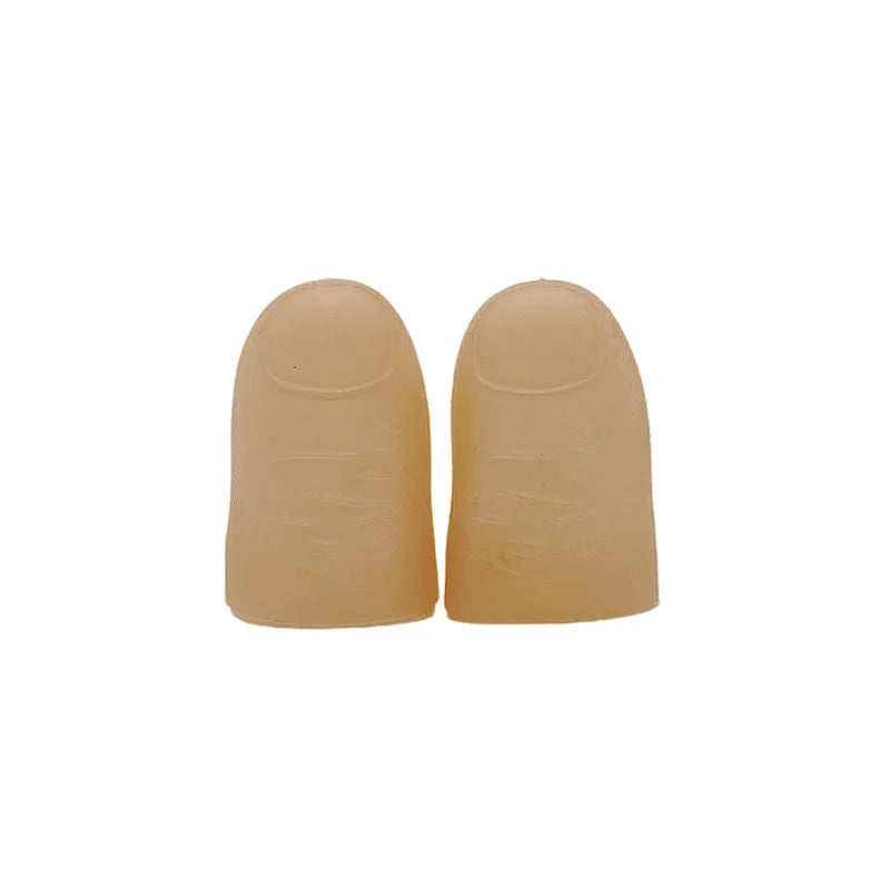 Thumb Finger Light Luminous Finger Light Magic Trick Props Halloween  Glowing Fingers Glow Thumbs（Red）magic props