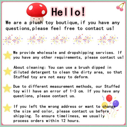 25cm Kawaii Giraffe Plush Toy - Stuffed Soft Giraffe Doll for Kids Lovely Deer Room Decor Birthday Gift