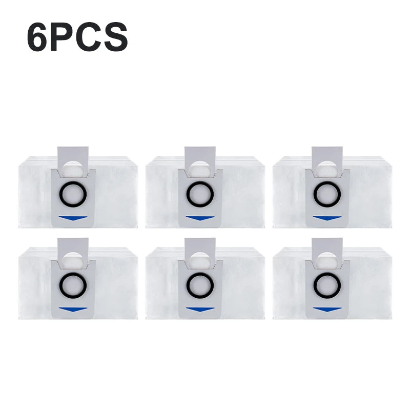 For Ecovacs Deebot X1 OMNI/TURBO,T10 OMNI/TURBO/X1S PRO Dust Box,Main Side Brush,Hepa Filter, Mop Rag Dust Bags Mop Cloths Parts