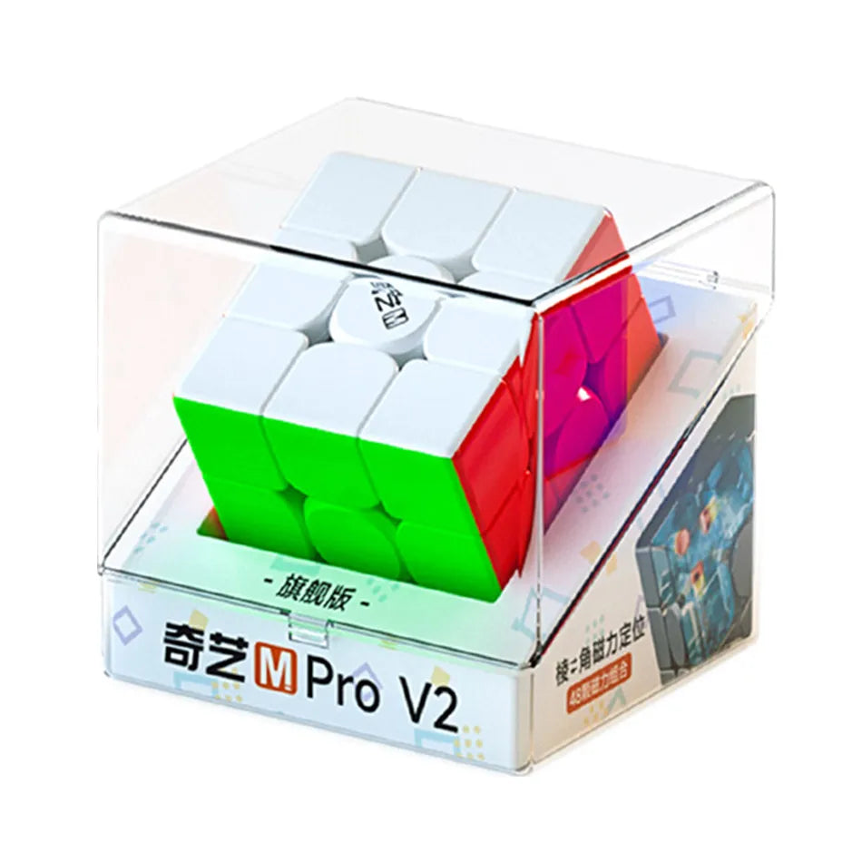 QiYi M Pro Series 2x2 3x3 4x4 Pyramid Magnetic Magic Cube Professional Speed Cubes Education Puzzle  Cubo Magico Toys Gifts