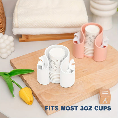 1pc Cotton Pad Storage Travel Desktop Dispenser Case Safe And Tasteless Vanity Makeup Organizer For Floss Cotton Pads And Cups