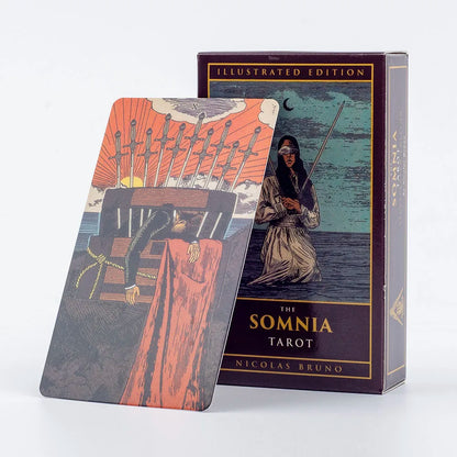 Cat Tarot 78 Card Deck English Version Board Game Christmas Gift  Divination Tools for Fun Fortune Telling 10.3x6.1cm