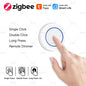 Tuya ZigBee Button Smart Scene Switch Multi-scene Linkage Wireless Remote Control Intelligent Smart Home Requires Zigbee Gateway