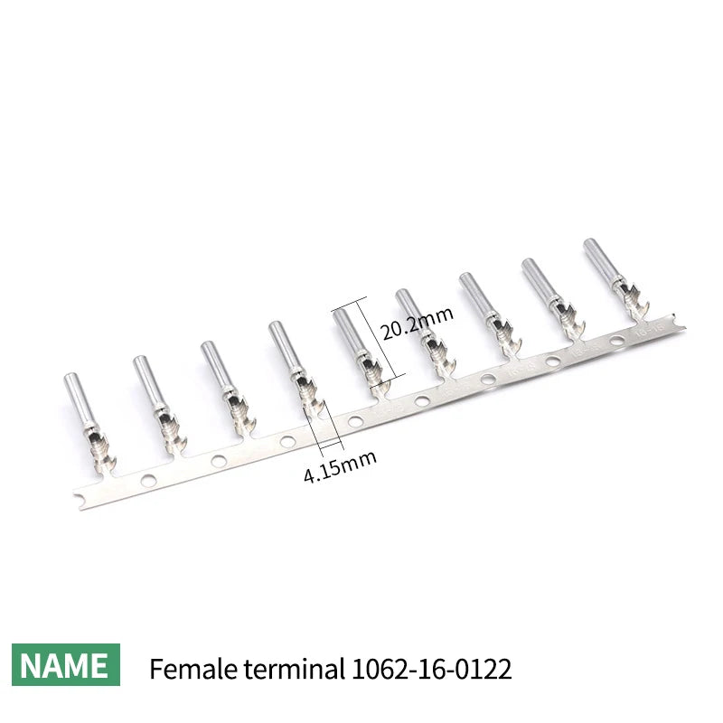 10/50/100 Sets Deutsch DTM/DT/DTP/DTF Automobile Connector Plug&Socket Male&Female Terminal DTM04-2/3/4/6/8/12 DTM06-2/3/4/6/8S