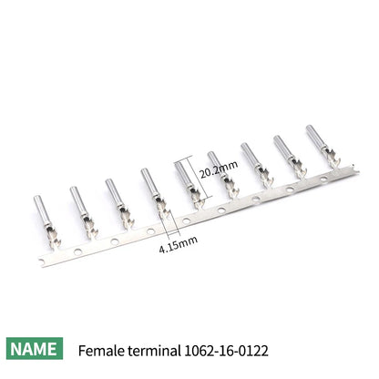 10/50/100 Sets Deutsch DTM/DT/DTP/DTF Automobile Connector Plug&Socket Male&Female Terminal DTM04-2/3/4/6/8/12 DTM06-2/3/4/6/8S