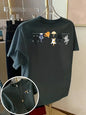 Cartoons Cats Prints T-Shirts Summer Womens Cotton T Shirts Basic O-Neck Oversized Short Sleeve Tops Casual Street Woman Clothes
