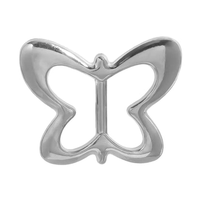 T-shirt Heart Butterfly Scarf Brooches Silk Scarf Buckle Brooch Shawl Ring Clip Scarves Fastener Knotted Button Pin Accessories