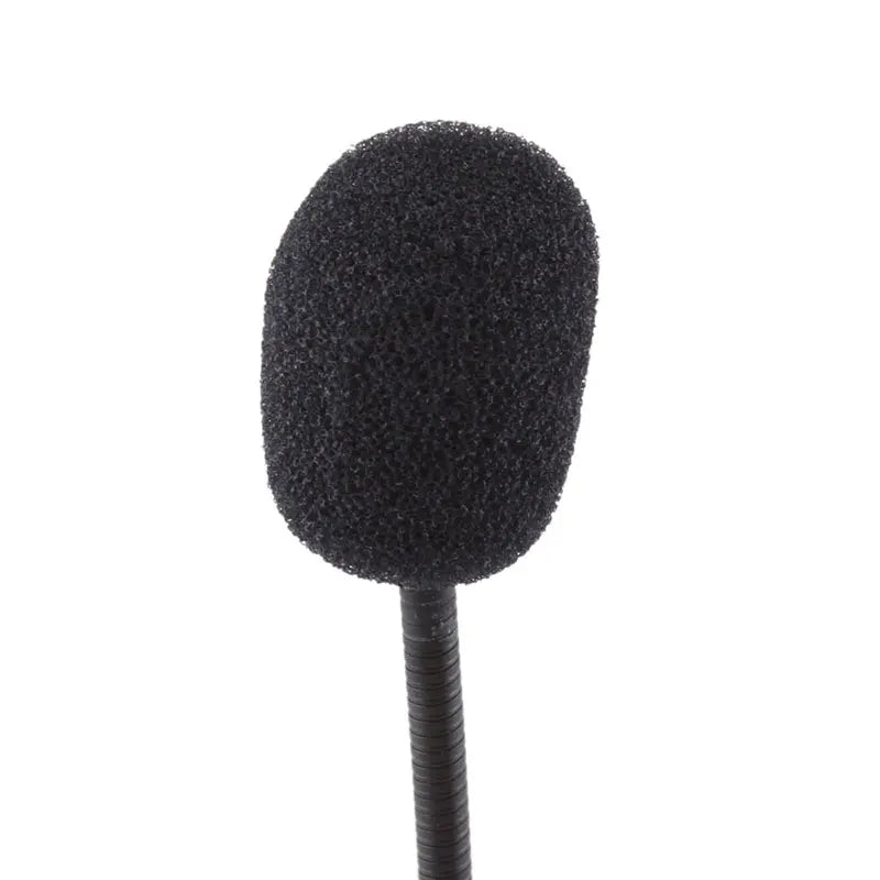 3.5mm Plug Stand Mini Studio Speech Microphone Gooseneck Wired Microphone Flexible for Computer PC Desktop Notebook Accessories