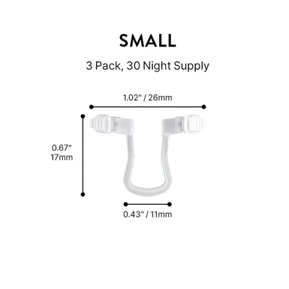 Nasal Dilator Snoring Solution - Alternative to Nasal Strips for Improved Sleep Quality And Snoring Reduction