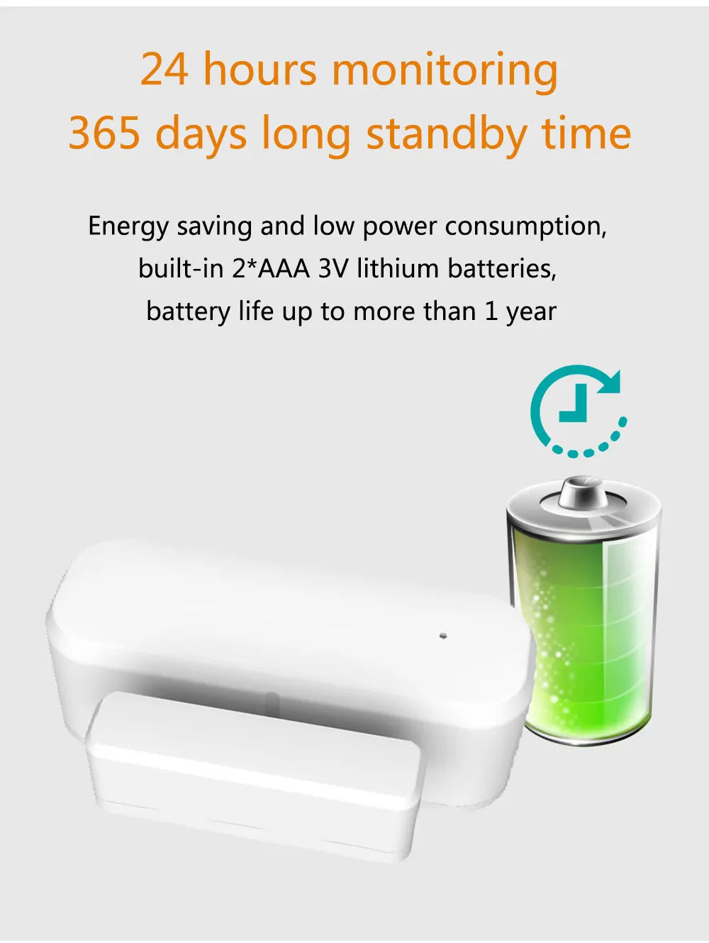 Tuya Smart Door Sensor Zigbee Door Window Open Closed Detector Smart Home Security Alarm System Smart Life APP Control