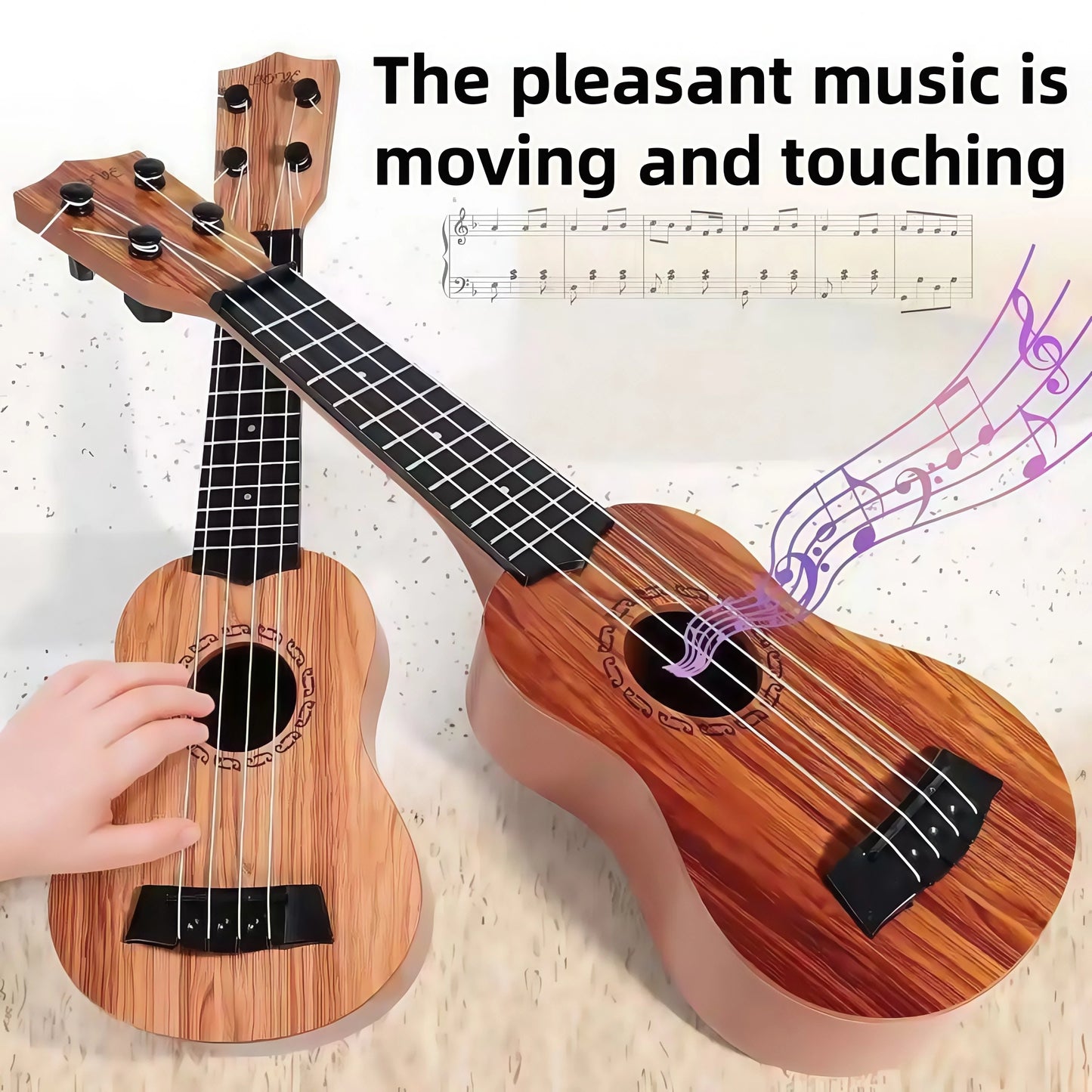 Children's toy guitar and string instrument toys, ukulele toys puzzle educational music toys stimulate children's musical talent