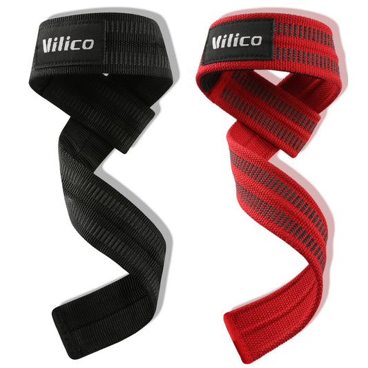 Power Lifting Straps WeightLifting Gym Gloves Deadlift Wrist Straps Hand Palm Assist Gear For Pull Up Bar Barbell Dumbbell Train