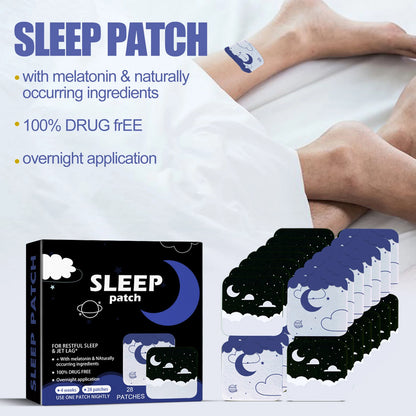 Sleep Aid Patch Improve Sleeping Quality Sleeping Aid Apnea Device Patches Relieve Irritability Insomnia Anxiety