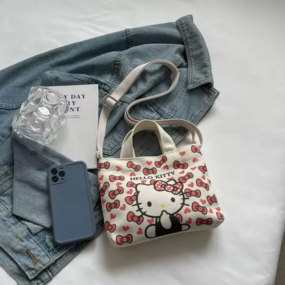 Sanrio Hello Kitty Single Shoulder Bag Fashion Handbag Casual Crossbody Bag
