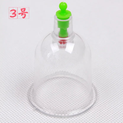 1pcs Chinese Medical Vacuum Cans Body Cupping Therapy Cups Back Arm Massage Relaxation Anti-cellulite Messager Health Care