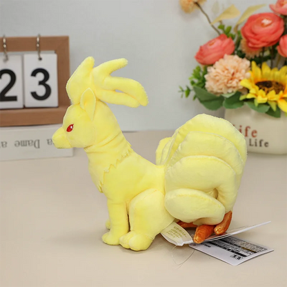 Alolan Ninetales Vulpix Pokemon Plush Toy Eevee Raichu Gardevoir Gallade Lapras Anime Game Role Soft Stuffed Peluche Dolls Gifts