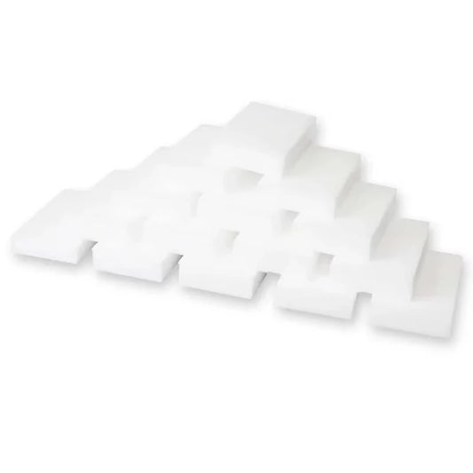 100 Pcs/lot Melamine Sponge Eraser White Cleaning Tools Cleaning Sponge Cleaner Car Office For kitchen Office Bathroom 10*6*2cm