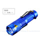 LED Flashlight Pocket Emergency Flashlight Zoomable Torch Aluminium Alloy 3 Lighting Modes Flashlight Waterproof Torch