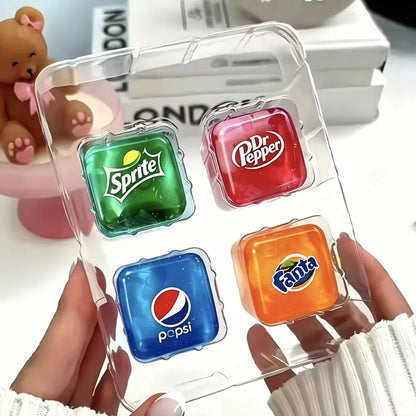 Needoh Teenie Nice Cube Schylling Sensory Stress Reliever Mini 4 Pack Set Fidget Tool Toy Anxiety Party Favors For Kids Adults
