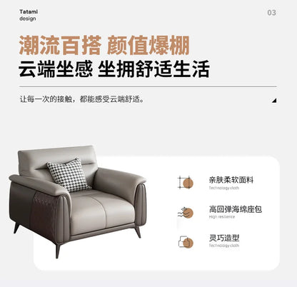 Office Sofa Business Reception Room Meeting Three Single Small Simple Modern Office Sofa Coffee Table Combination