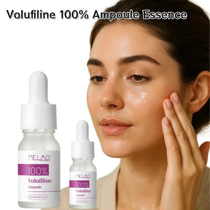 100% Pure Volufiline Plumping Ampoule Serum, Skin Care Essential for Facial Volume & Even Skin Tone, Fast-Absorbing Hydrating