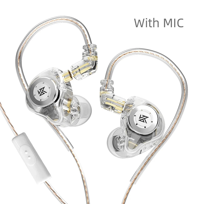 KZ EDX pro Earphones Bass In Ear Monitor Headphones Sport Noise Cancelling HIFI Headset New Arrival!