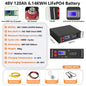 LiFePO4 48V 300AH 15Kwh Battery 51.2V 100AH 150AH 200AH Lithium Solar Home Battery 6000+ Cycles For Home Energy Storage EU Stock