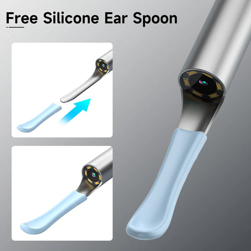 WIFI Visual Ear Sticks HD1080P 4.2MM Mini Otoscope Camera Ear pick Ear Cleaner Wireless Endoscope Health Care Ear Wax Cleaning