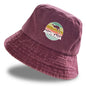 "AUSTRALIA" Kangaroo Printed Bucket Hat Trendy Simple Summer Hip Hop Fishing Hat For Gifts Unisex Outdoor Accessory Travel Hat