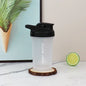 300ml Portable Protein Shaker Bottle, Leak Proof Water Bottle for Gym Outdoor Fitness Training, Sport Mixing Cup