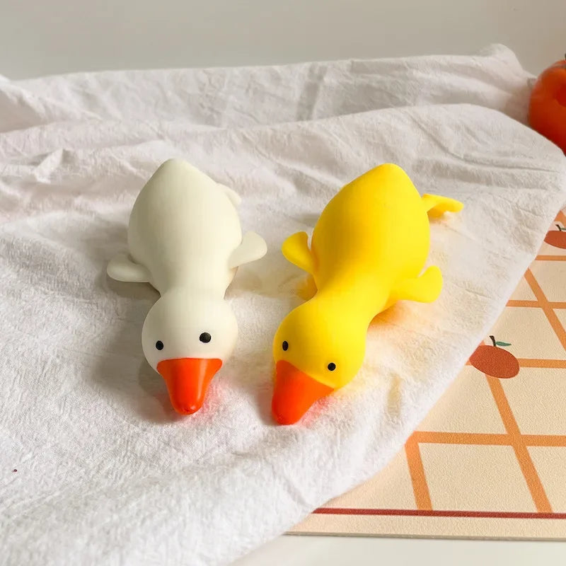 Antistress Duck Squeeze Toys Goose Cute Kawaii Animals Vent Toys for Adults Decompression Stretch Toys