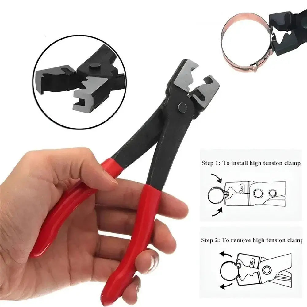 Auto Hose Clip Plier Hand-held Metal Collar Clamp Pliers Water Car Pipe Removal Kit