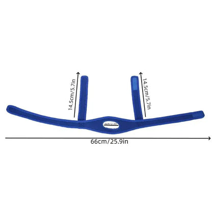 1Pcs Anti Apnea Jaw Solution Sleep Support Apnea Belt Neoprene Anti Snore Stop Snoring Chin Strap Belt Adjustable SleepCare Tool