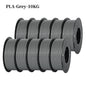 KINGROON 22LBS PETG or PLA filament 3D Printer Filament 10 Rolls 1KG 1.75MM Eco-Friendly Good Toughness Mix Color Free Shipping