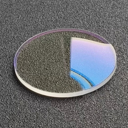 1.5mm Thickness Blue Hue Double Domed Mineral 28mm-37.5mm Diameter Watch Glass Round Crystal Curved Len for Watch Repair YZC216