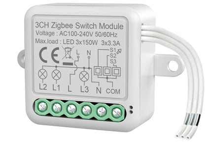 Tuya WiFi Zigbee Smart Switch Module Electrical Switching Breaker 1/2/3/4Gang Lighting Switch Module Mobile APP Control Alexa