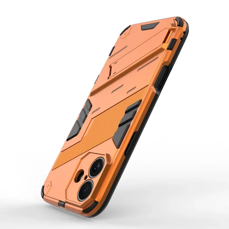 Armor Shockproof Protective Magnetic Holder Case For iPhone 17 Pro Max 16 15 14 12 13 11 Pro Max Plus 17Air 13 12 Mini Cover