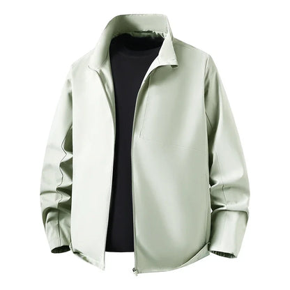 New Men's Casual Jacket Casual and Fashionable Windbreaker Waterproof and Versatile Outdoor Jacket
