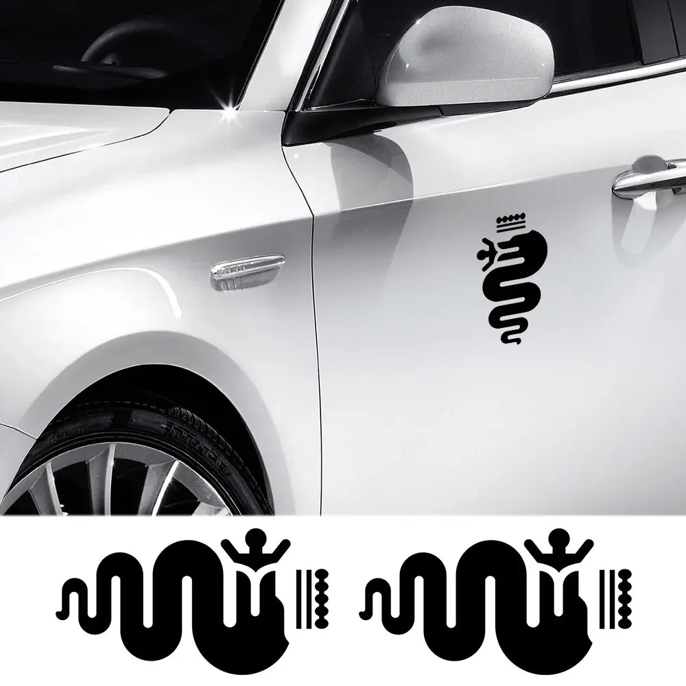Car Whole Body Stickers For Alfa Romeo 159 147 Giulietta Stelvio 4C MITO 156 Giulia Sportiva Auto Accessories Vinyl Decals