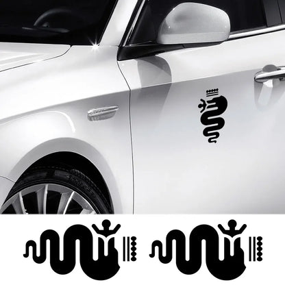 Car Whole Body Stickers For Alfa Romeo 159 147 Giulietta Stelvio 4C MITO 156 Giulia Sportiva Auto Accessories Vinyl Decals