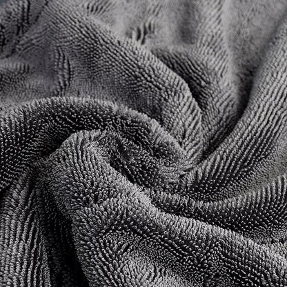 Car Wash Towel 1200GSM Double Sided Towel Car Detailing Twisted Braid Cloth Super Absorbent Rag for Car Home Washing Accessories